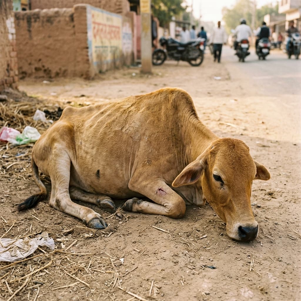 Gauri before rescue